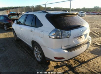 2009 LEXUS RX 350 White  Gasoline 2T2GK31U19C060850 photo #4