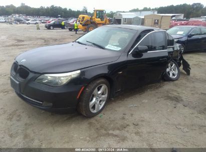 2008 BMW 535XI Black  Gasoline WBANV93528CW55884 photo #3