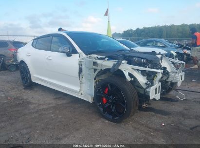 2020 KIA STINGER GT2 White  Gasoline KNAE55LC8L6074405 photo #1