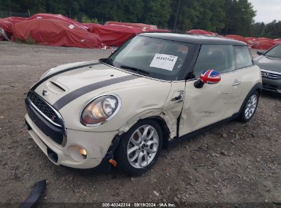 2015 MINI HARDTOP COOPER S White  Gasoline WMWXP7C56F2A41756 photo #3