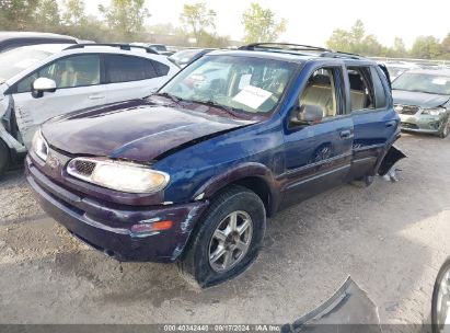 2002 OLDSMOBILE BRAVADA Blue  Gasoline 1GHDT13S022175782 photo #3