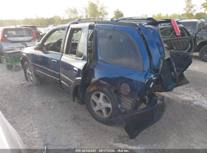 2002 OLDSMOBILE BRAVADA Blue  Gasoline 1GHDT13S022175782 photo #4