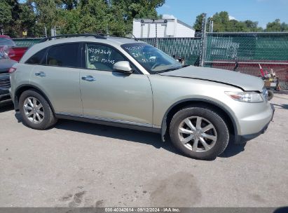 2008 INFINITI FX35 Gold  Gasoline JNRAS08W18X207412 photo #1