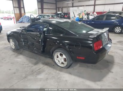 2005 FORD MUSTANG V6 DELUXE/V6 PREMIUM Black  Gasoline 1ZVFT80N955139076 photo #4