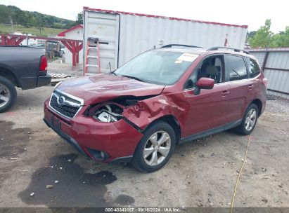 2014 SUBARU FORESTER 2.5I LIMITED Burgundy  Gasoline JF2SJAHC4EH427783 photo #3