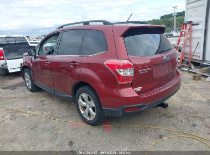 2014 SUBARU FORESTER 2.5I LIMITED Burgundy  Gasoline JF2SJAHC4EH427783 photo #4