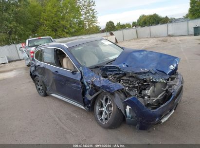 2018 BMW X1 XDRIVE28I Blue  Gasoline WBXHT3C3XJ5L28227 photo #1