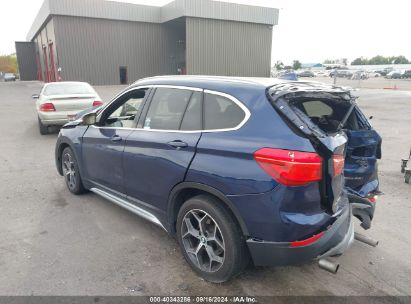 2018 BMW X1 XDRIVE28I Blue  Gasoline WBXHT3C3XJ5L28227 photo #4