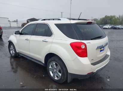 2014 CHEVROLET EQUINOX LTZ White  Flexible Fuel 1GNFLHEK5EZ117481 photo #4