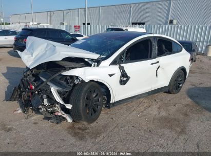 2020 TESLA MODEL X LONG RANGE DUAL MOTOR ALL-WHEEL DRIVE/LONG RANGE PLUS DUAL MOTOR ALL-WHEEL DRIVE White  Electric 5YJXCDE22LF262681 photo #3