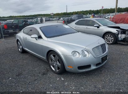 2004 BENTLEY CONTINENTAL GT Silver  Gasoline SCBCR63W84C021711 photo #1