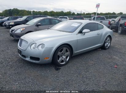 2004 BENTLEY CONTINENTAL GT Silver  Gasoline SCBCR63W84C021711 photo #3