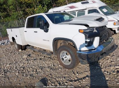 2022 CHEVROLET SILVERADO 3500HD CHASSIS WORK TRUCK White  Diesel 1GB4YSEY0NF299924 photo #1