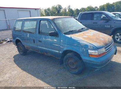 1995 PLYMOUTH VOYAGER Blue  Gasoline 2P4GH2530SR127342 photo #1