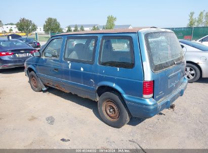 1995 PLYMOUTH VOYAGER Blue  Gasoline 2P4GH2530SR127342 photo #4