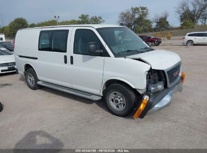 2019 GMC SAVANA 2500 WORK VAN White  Flexible Fuel 1GTW7AFGXK1293886 photo #1