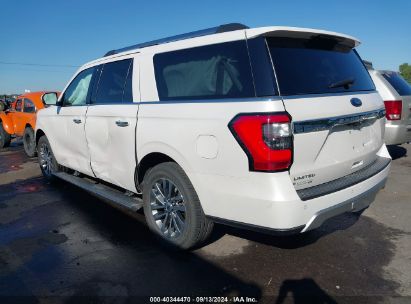 2018 FORD EXPEDITION MAX LIMITED White  Gasoline 1FMJK2AT0JEA46768 photo #4