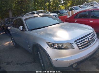 2005 INFINITI FX35 Silver  Gasoline JNRAS08U15X100757 photo #1