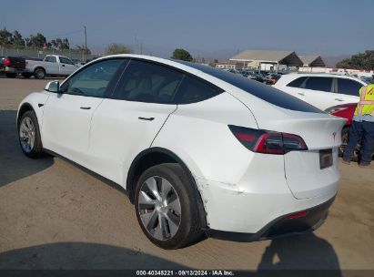 2022 TESLA MODEL Y LONG RANGE DUAL MOTOR ALL-WHEEL DRIVE White  Electric 7SAYGDEE2NF549334 photo #4