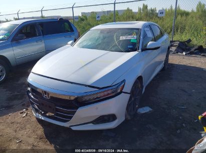 2021 HONDA ACCORD EX-L White  Gasoline 1HGCV1F50MA064628 photo #3