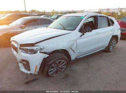 2018 BMW X3 XDRIVE30I White  Gasoline 5UXTR9C58JLD62707 photo #3