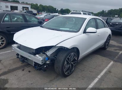 2023 HYUNDAI IONIQ 6 SEL White  Electric KMHM34AA5PA033647 photo #3