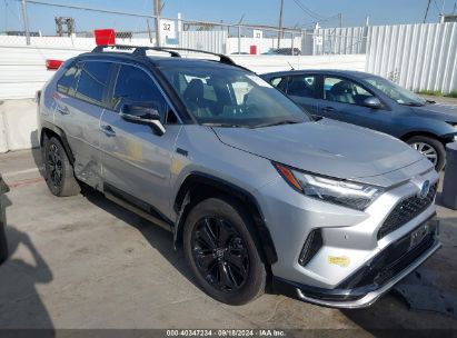 2022 TOYOTA RAV4 PRIME XSE Silver  Hybrid JTMFB3FV2ND087215 photo #1