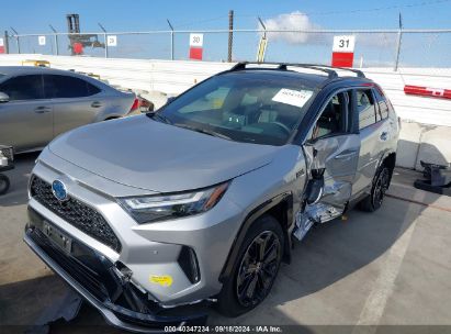 2022 TOYOTA RAV4 PRIME XSE Silver  Hybrid JTMFB3FV2ND087215 photo #3