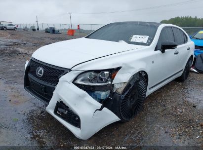 2015 LEXUS LS 460 CRAFTED LINE White  Gasoline JTHBL5EF6F5133687 photo #3