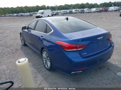 2017 GENESIS G80 3.8 Blue  Gasoline KMHGN4JE5HU193408 photo #4