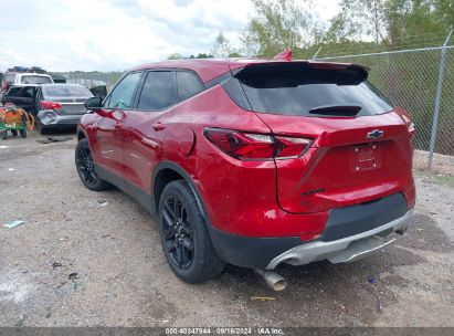 2021 CHEVROLET BLAZER FWD 1LT Red  Gasoline 3GNKBBRA3MS537428 photo #4