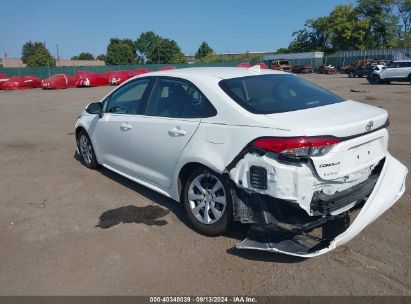 2020 TOYOTA COROLLA LE White  Gasoline 5YFEPRAE5LP021064 photo #4