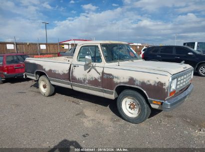 1983 DODGE D-SERIES D200/D250 Brown  Gasoline 1B7JD24U7DS435397 photo #1