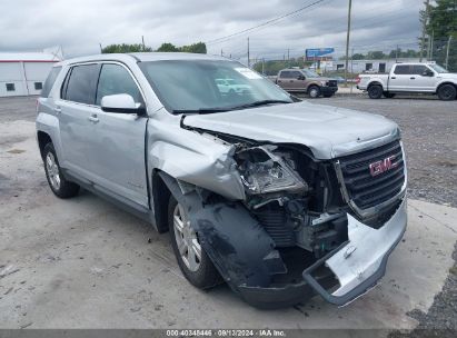 2016 GMC TERRAIN SLE-1 Silver  Flexible Fuel 2GKALMEK4G6291055 photo #1