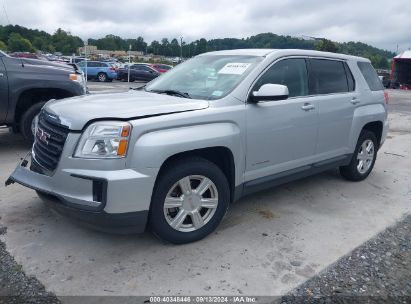 2016 GMC TERRAIN SLE-1 Silver  Flexible Fuel 2GKALMEK4G6291055 photo #3