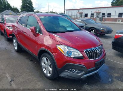 2015 BUICK ENCORE CONVENIENCE Burgundy  Gasoline KL4CJFSBXFB245861 photo #1