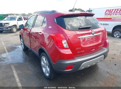 2015 BUICK ENCORE CONVENIENCE Burgundy  Gasoline KL4CJFSBXFB245861 photo #4