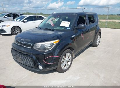 2016 KIA SOUL + Black  Gasoline KNDJP3A51G7353411 photo #3