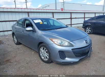 2012 MAZDA MAZDA3 I TOURING Gray  Gasoline JM1BL1V79C1525486 photo #1