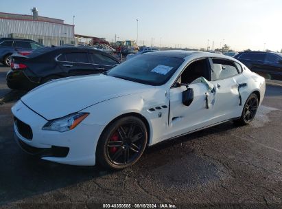 2015 MASERATI QUATTROPORTE S Q4 White  Gasoline ZAM56RRA9F1142673 photo #3