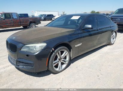 2012 BMW 750LI XDRIVE Black  Gasoline WBAKC8C55CC435053 photo #3