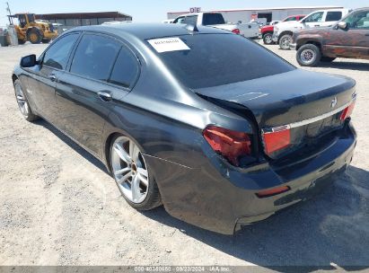 2012 BMW 750LI XDRIVE Black  Gasoline WBAKC8C55CC435053 photo #4