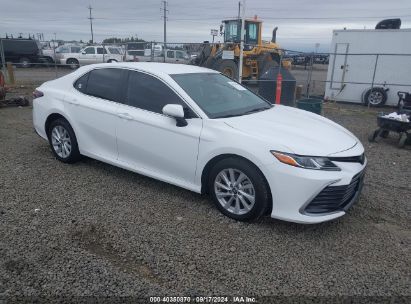 2022 TOYOTA CAMRY LE AWD White  Gasoline JM1BL1SGXA1165243 photo #1