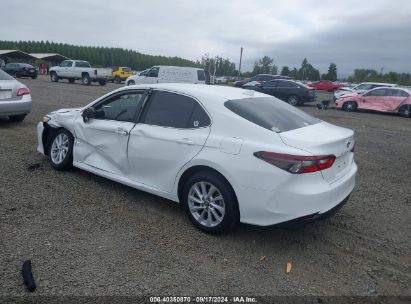 2022 TOYOTA CAMRY LE AWD White  Gasoline JM1BL1SGXA1165243 photo #4