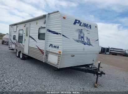 2009 PUMA TRAVEL TRAILER White  Other 4X4TPUC219P020401 photo #1