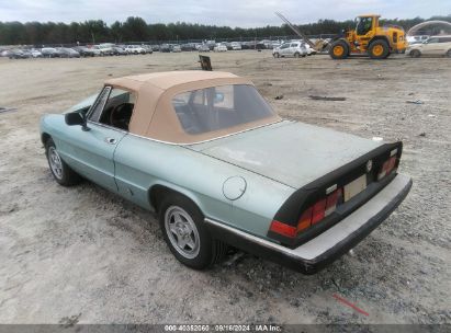 1983 ALFA ROMEO VELOCE 2000 SPIDER Teal  Gasoline ZARBA5415D1017274 photo #4