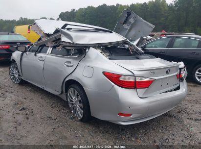 2014 LEXUS ES 300H Silver  Hybrid JTHBW1GG4E2040673 photo #4