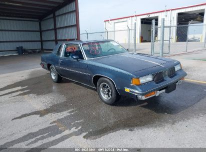 1987 OLDSMOBILE CUTLASS SUPREME Green  Gasoline 1G3GR11YXHP337325 photo #1