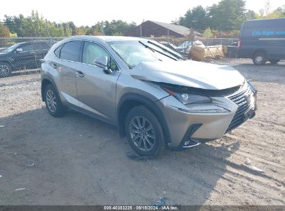 2019 LEXUS NX 300 Silver  Gasoline JTJBARBZ8K2185652 photo #1