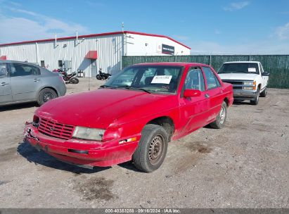 1996 CHEVROLET CORSICA Red  Gasoline 1G1LD554XTY279370 photo #3